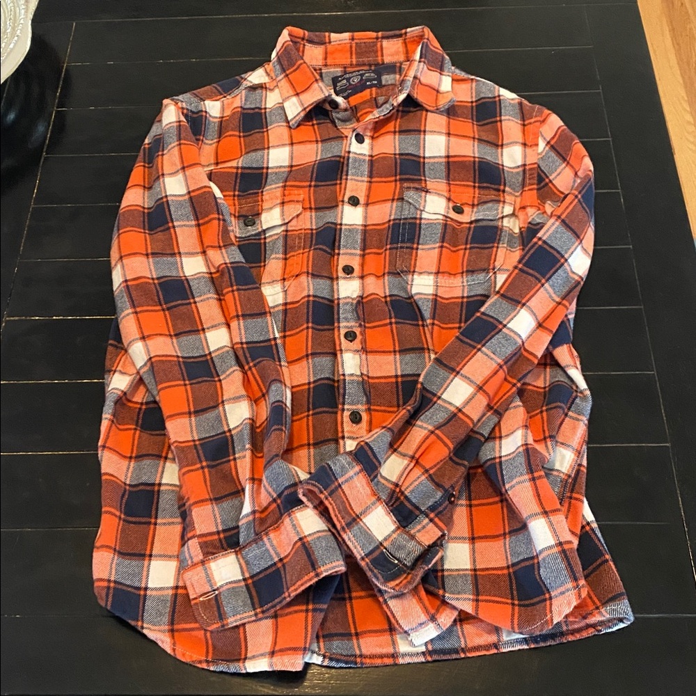 American Eagle Plaid Flannel Shirt, men’s size XL